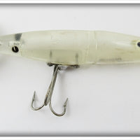 Vintage Heddon Clear Dying Flutter Lure