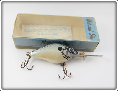 Vintage Lazy Ike Shad Natural Ike Lure In Box NID-25 SH
