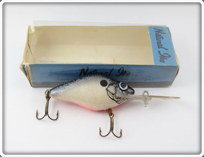Vintage Lazy Ike Shad Natural Ike Lure In Box NID-25 SH