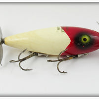 Vintage South Bend Red Arrowhead White Nip I Diddee Lure