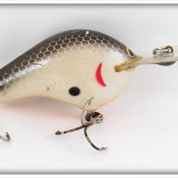 Vintage Bagley Black On White Divin' B Lure