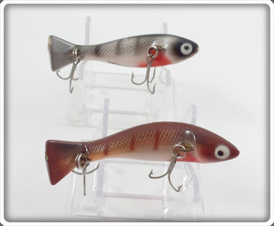 Heddon Prowler Pair: BWX Black Scale & BWB Bronze White Brown