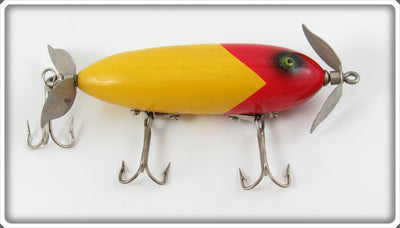 Vintage Bill Walters Bait Co Red & White B-W Spinner Lure 