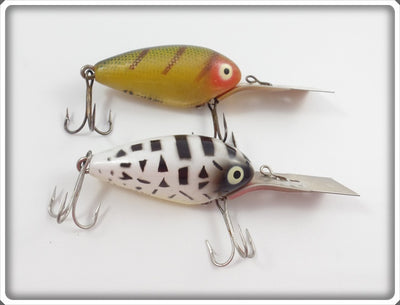Heddon Deep 6 Pair: Perch & White Coachdog