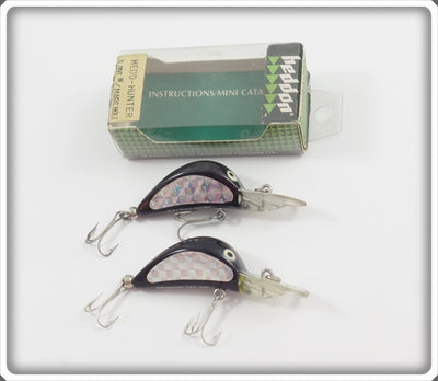 Heddon PSA Silver Dace Shiner 1/4 Oz Hedd Hunter Pair