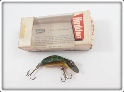 Heddon Bullfrog Tiny Tad In Correct Box