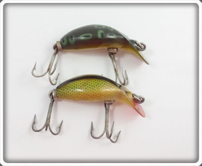 Heddon Tiny Tad Pair: Bullfrog & Perch