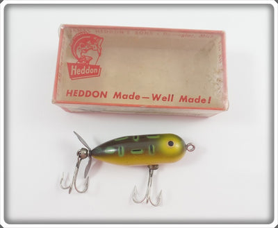 Heddon Bullfrog Tiny Torpedo In Correct Box