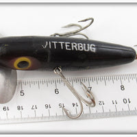 Arbogast Black Musky Jitterbug