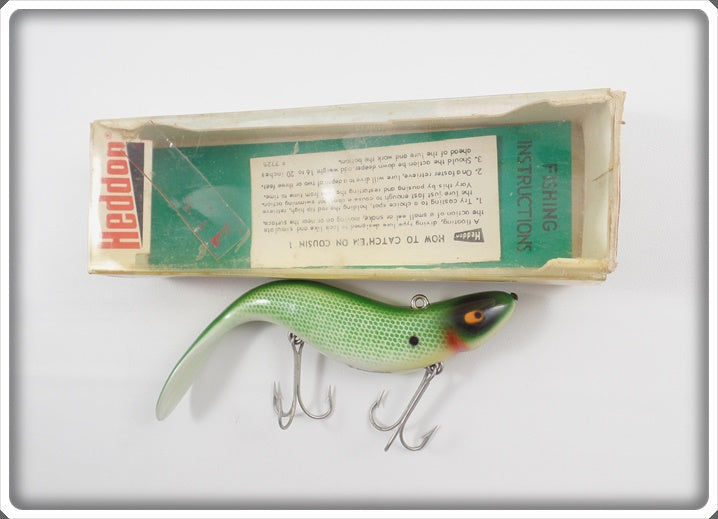 Heddon Cousin I GSD Green Shad In Correct Box