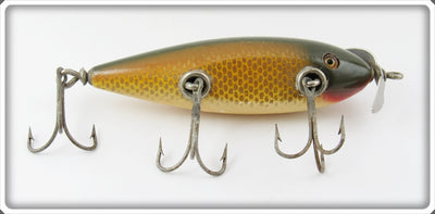 Vintage Creek Chub Golden Shiner Injured Minnow Lure