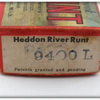 Heddon Perch River Runt Spook Floater In Box