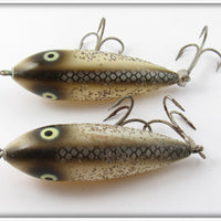 Heddon Silver Flitter Baby Zara Pair