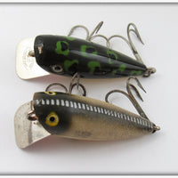 Shakespeare Silver Flitter & Frog Pup Pair