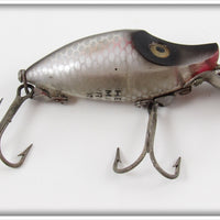 Vintage Heddon Shiner Scale Midget River Runt Lure