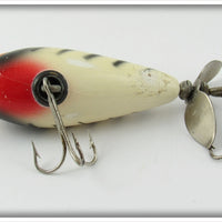 Bomber White Black Ribs Top Bomber