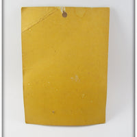 Manta Ray Inc Yellow & Red Hootenanna On Card