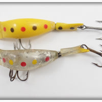 Brook's Baby Reefer In Box Pair: Yellow Spotted & Clear W/Glitter