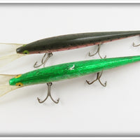 Rebel Rainbow Trout & Green Minnow Pair