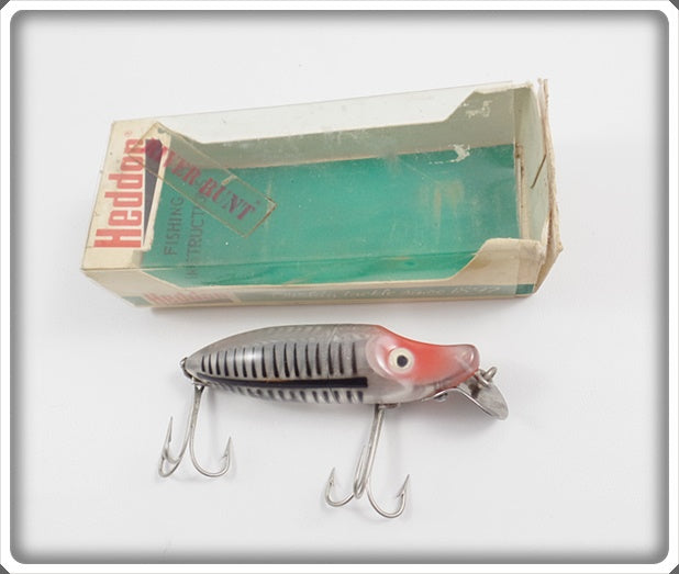 Heddon Silver Shore River Runt In Correct Box