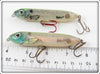 Heddon Yellow Back Super Spook Jr Pair