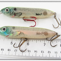 Heddon Yellow Back Super Spook Jr Pair