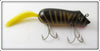 Vintage Creek Chub Tiger Stripe Mouse Lure