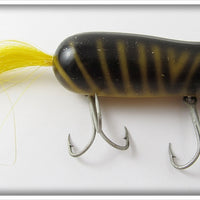 Vintage Creek Chub Tiger Stripe Mouse Lure