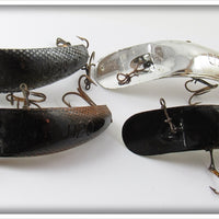 Helin U20 Flatfish Lot Of Four