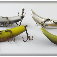 Helin U20 Flatfish Lot Of Four