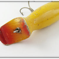 Stan Gibbs Yellow With Glitter Casting Swimmer