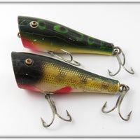 Creek Chub Perch & Frog Plunker Pair