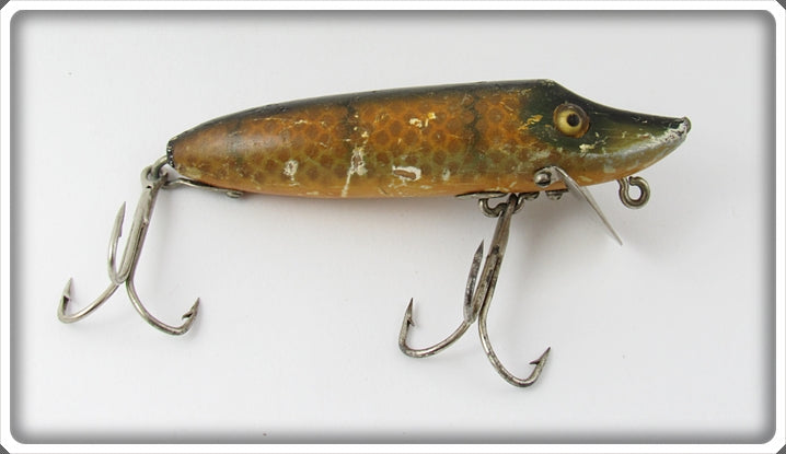 Vintage Heddon Pike Scale Baby Vamp Lure