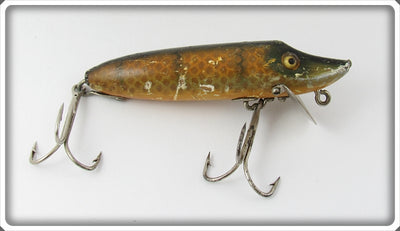 Vintage Heddon Pike Scale Baby Vamp Lure