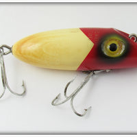 Vintage South Bend Red Arrowhead White Babe Oreno Lure