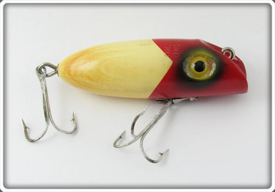 Vintage South Bend Red Arrowhead White Babe Oreno Lure