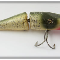 Vintage Creek Chub Silver Flash Baby Jointed Pikie Lure