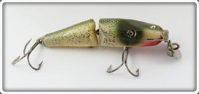Vintage Creek Chub Silver Flash Baby Jointed Pikie Lure