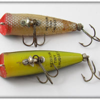 Heddon Silver Flitter & Bullfrog Tiny Chugger Pair