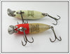 Heddon Shad & Red Head White River Runt Pair