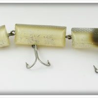 Vintage Creek Chub Silver Flash Triple Jointed Pikie Lure