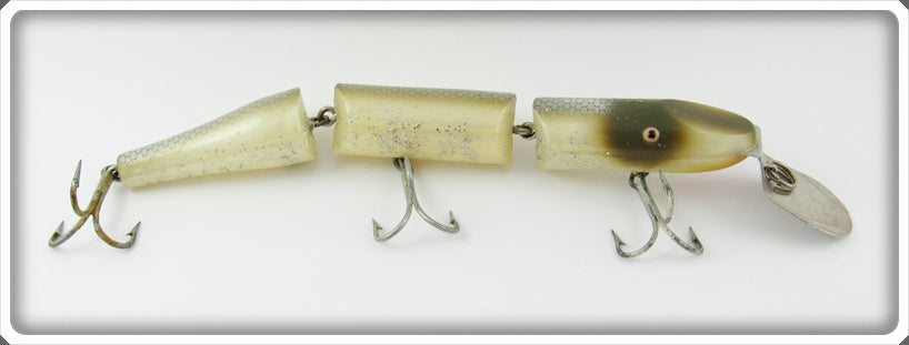 Vintage Creek Chub Silver Flash Triple Jointed Pikie Lure