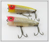 Heddon Yellow Shore & White Shore Chugger Spook Pair