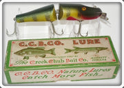 C.C.B.CO Creek Chub Jointed Perch Pikie In Box 2601