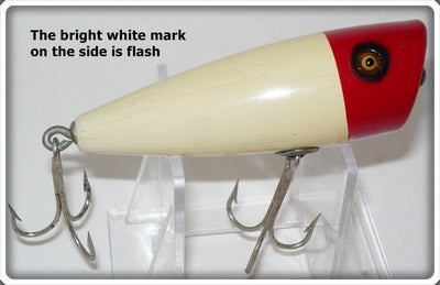 Creek Chub Shur Strike Red & White Plunker