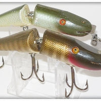 CCBC Creek Chub Jointed Pikie Pair: Silver Shiner & Pikie Scale 2600